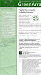 Mobile Screenshot of greenarraychips.com